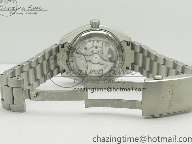 1230 Sleek Planet Ocean Professional Ceramic Bezel 42mm 1:1 MK Best Edition Silver Markers On SS Bracelet A 8085